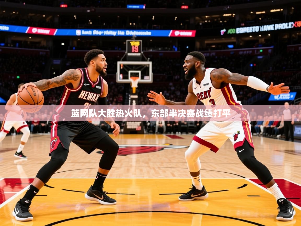 2025九游娱乐(中国)官方网站篮网队大胜热火队，东部半决赛战绩打平  第1张